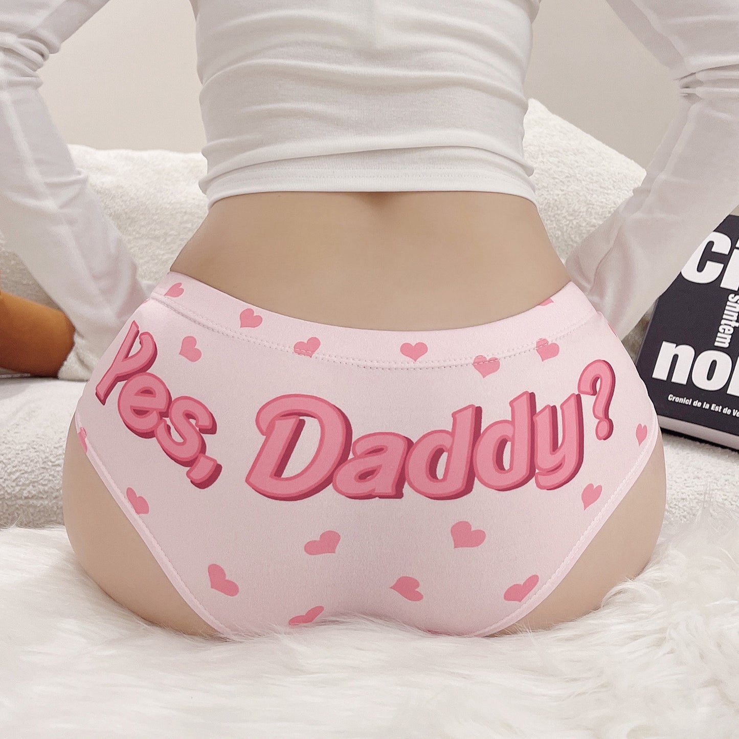 'YES DADDY' Printed Underwear