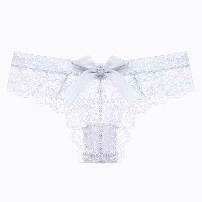 Bow Tie Lace Sexy Low-Rise Seamless Custom Thong